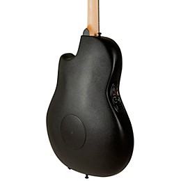 Ovation 1868TX-5-G Pro Series Elite TX Deep Contour Acoustic-Electric Guitar Textured Black