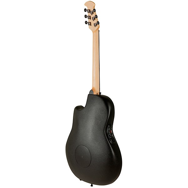 Ovation 1868TX-5-G Pro Series Elite TX Deep Contour Acoustic-Electric Guitar Textured Black