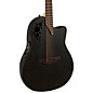 Ovation 1778TX-5-G Pro Series Elite TX Deep Contour Acoustic-Electric Guitar Textured Black thumbnail