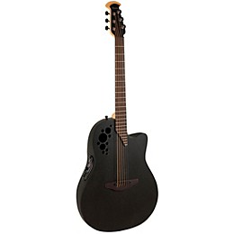 Ovation 1778TX-5-G Pro Series Elite TX Deep Contour Acoustic-Electric Guitar Textured Black