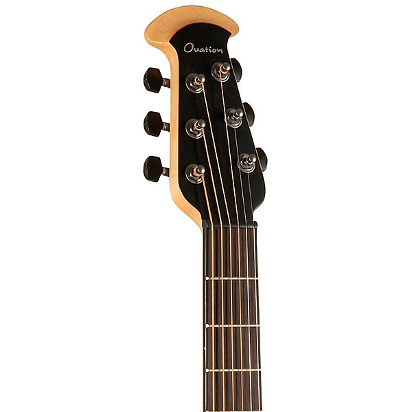 Ovation 1778TX-5-G Pro Series Elite TX Deep Contour Acoustic-Electric Guitar Textured Black