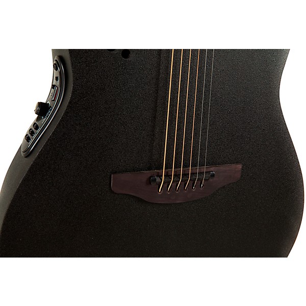 Ovation 1778TX-5-G Pro Series Elite TX Deep Contour Acoustic-Electric Guitar Textured Black