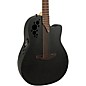 Ovation 2078TX-5-G Pro Series Elite TX Deep Contour Acoustic-Electric Guitar Textured Black thumbnail