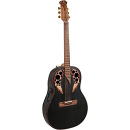 Ovation 1687GT Adamas Series Deep Acoustic-Electric Guitar Black