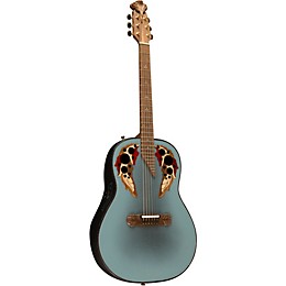 Ovation 1687GT Adamas Series Deep Acoustic-Electric Guitar Reverse Blue Burst