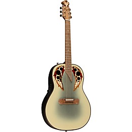 Ovation 1687GT Adamas Series Deep Acoustic-Electric Guitar Reverse Beige Burst