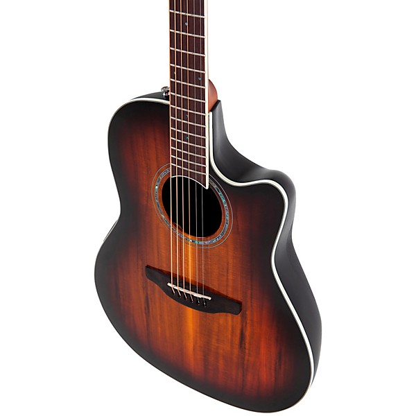 Ovation CS28P-KOAB-G Celebrity Series Traditional Plus Super Shallow Acoustic-Electric Guitar Koa Burst