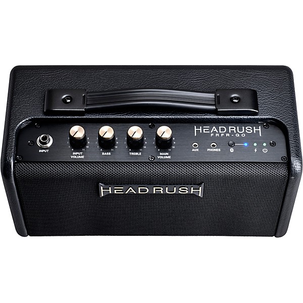 HeadRush FRFR Go 2x3 30W Powered Speaker Cabinet w/ Rechargeable Battery and Bluetooth Black