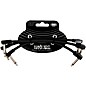 Ernie Ball Flex Patch Cable - 3 Pack 6 in. Black thumbnail