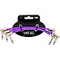 Ernie Ball Flex Patch Cable - 3 Pack 6 in. Purple thumbnail