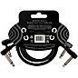 Ernie Ball Flex Patch Cable - 3 Pack 12 in. Black