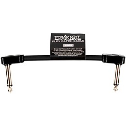 Ernie Ball Flex Patch Cable 3 in. Black