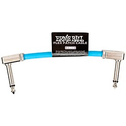 Ernie Ball Flex Patch Cable 3 in. Blue