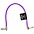 Ernie Ball Flex Patch Cable 3 in. Blue Ernie Ball Flex Patch Cable 12 in. Purple