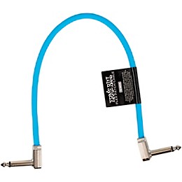 Ernie Ball Flex Patch Cable 12 in. Blue