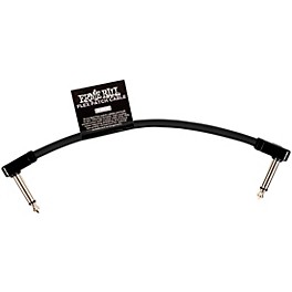 Ernie Ball Flex Patch Cable 18 in. Black Ernie Ball Flex Patch Cable 6 in. Black