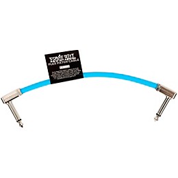 Ernie Ball Flex Patch Cable 6 in. Blue