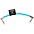 Ernie Ball Flex Patch Cable 18 in. Black Ernie Ball Flex Patch Cable 6 in. Blue