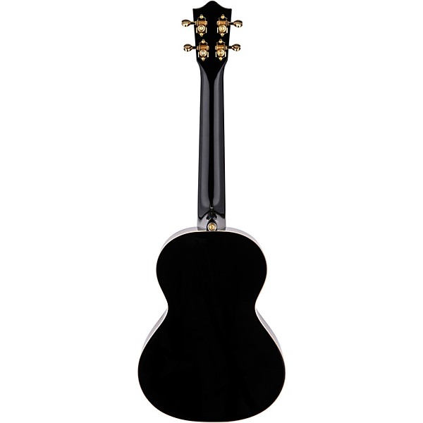Lanikai Spalted Maple Tenor Ukulele Black Burst