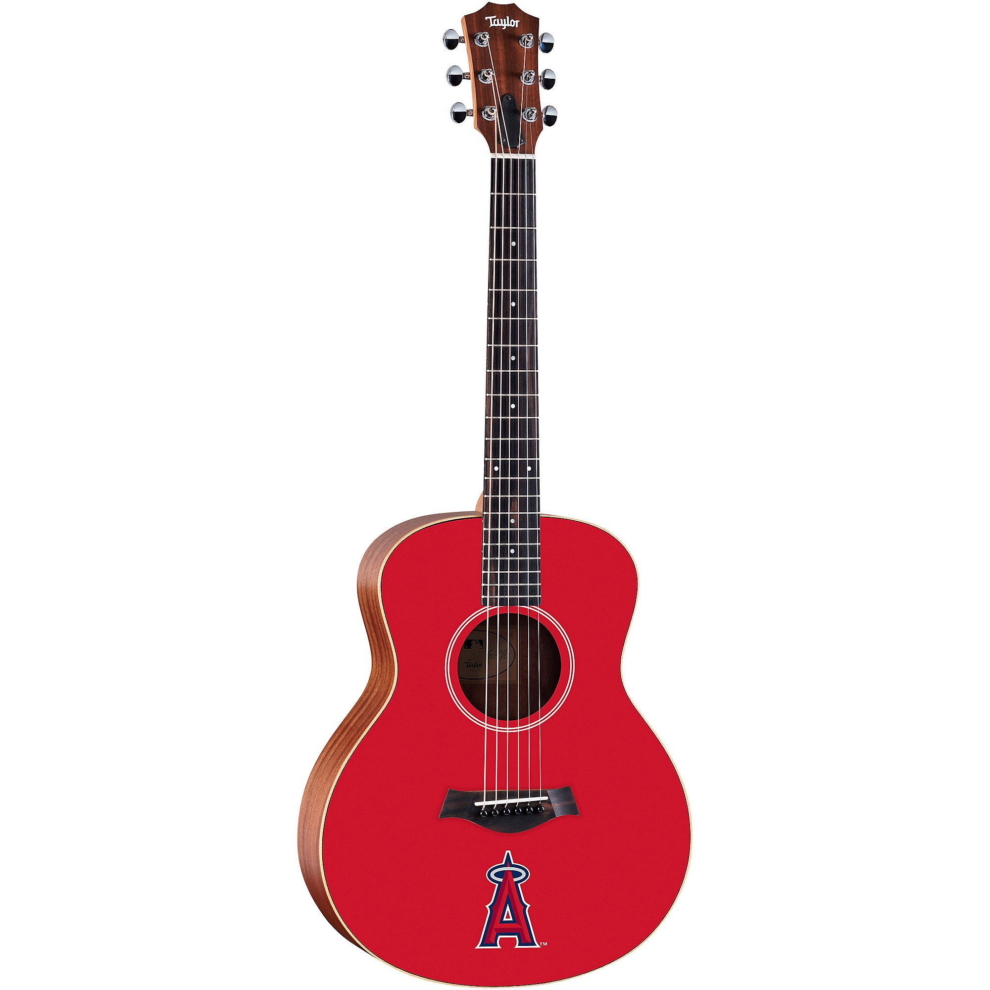 Taylor x MLB GS Mini Acoustic Guitar Angels Graphic | Guitar
