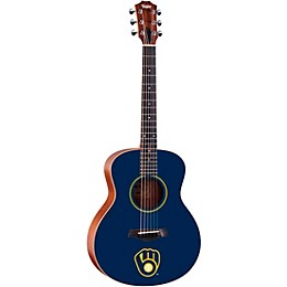 Taylor x MLB GS Mini Acoustic Guitar Milwaukee Brewers Graphic