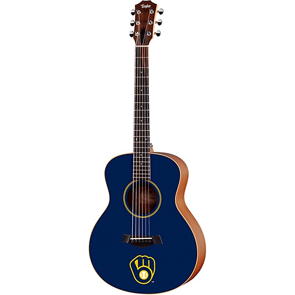 Taylor x MLB GS Mini Acoustic Guitar Milwaukee Brewers Graphic