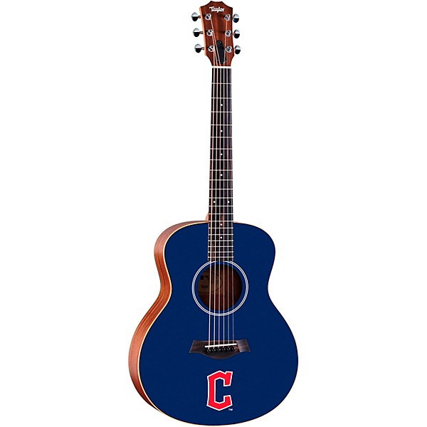 Taylor x MLB GS Mini Acoustic Guitar Cleveland Guardians Graphic