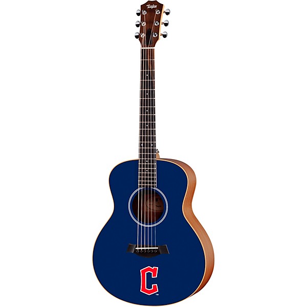Taylor x MLB GS Mini Acoustic Guitar Cleveland Guardians Graphic