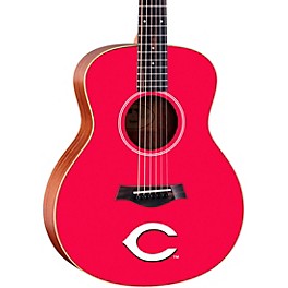 Taylor x MLB GS Mini Acoustic Guitar Cincinnati Reds Graphic