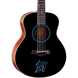 Taylor x MLB GS Mini Acoustic Guitar Miami Marlins Graphic