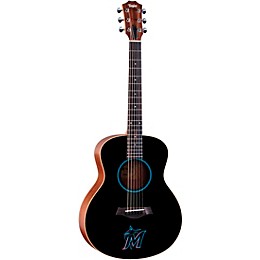 Taylor x MLB GS Mini Acoustic Guitar Miami Marlins Graphic