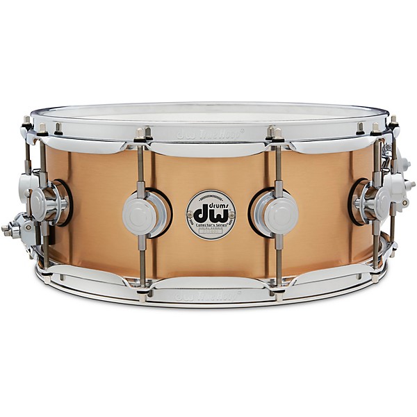 DW Collector's Series 3 mm Brushed Bronze Snare Drum 14 x 5.5 in.