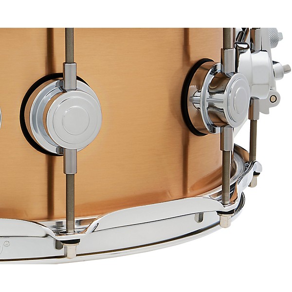 DW Collector's Series 3 mm Brushed Bronze Snare Drum 14 x 5.5 in.