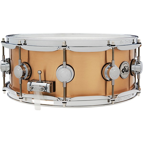 DW Collector's Series 3 mm Brushed Bronze Snare Drum 14 x 5.5 in.