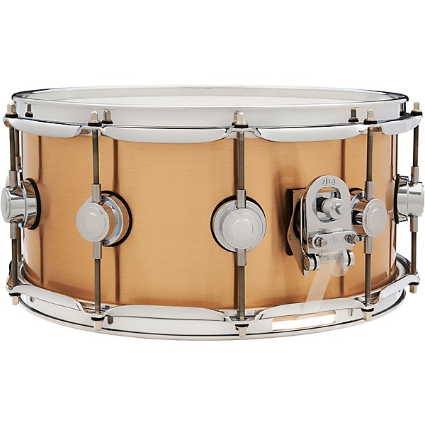 Open Box DW Collector's Series 3 mm Brushed Bronze Snare Drum Level 1 14 x 6.5 in.