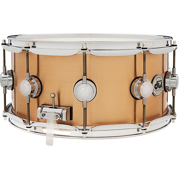 Open Box DW Collector's Series 3 mm Brushed Bronze Snare Drum Level 1 14 x 6.5 in.