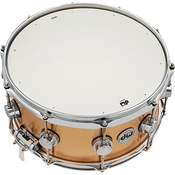 Open Box DW Collector's Series 3 mm Brushed Bronze Snare Drum Level 1 14 x 6.5 in.