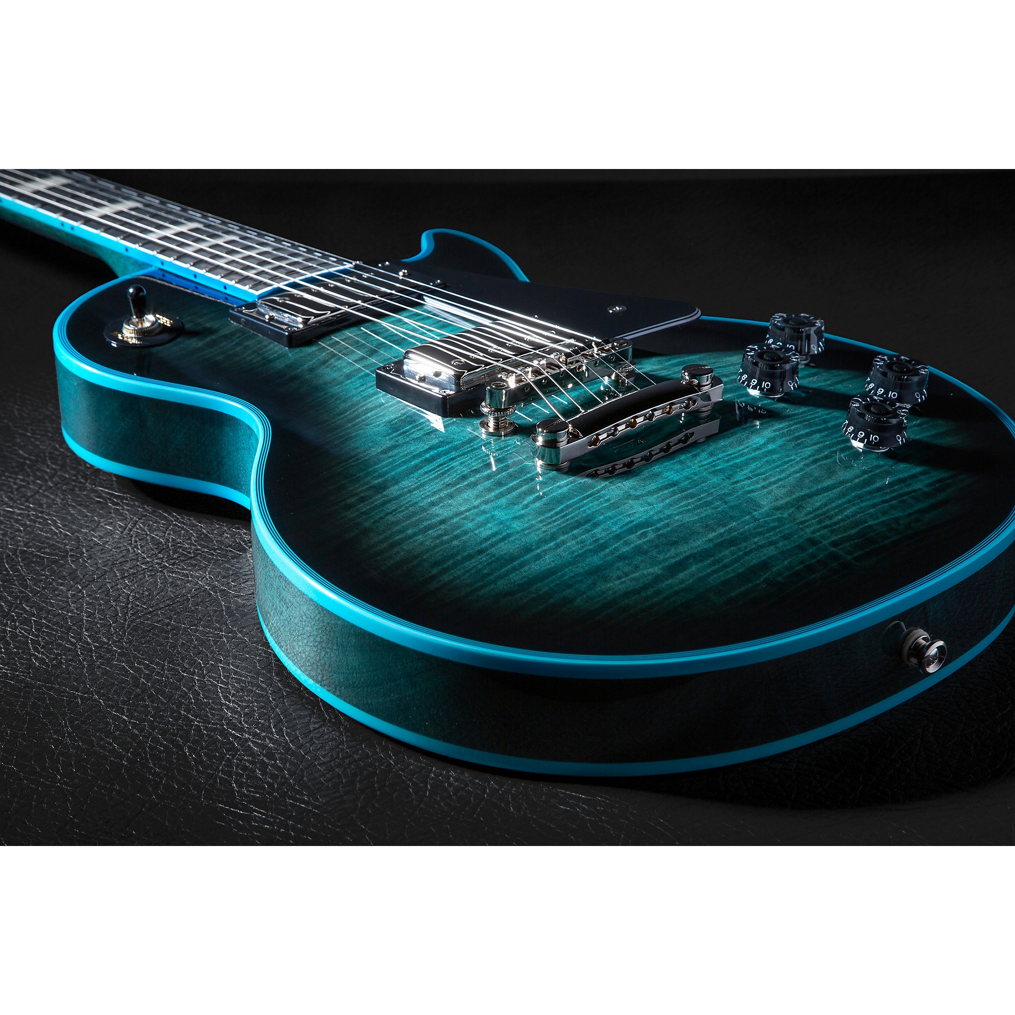 ギター Epiphone Les Paul Custom Widow Epiphone Les Paul Custom Widow Limited Electric Guitar- Red