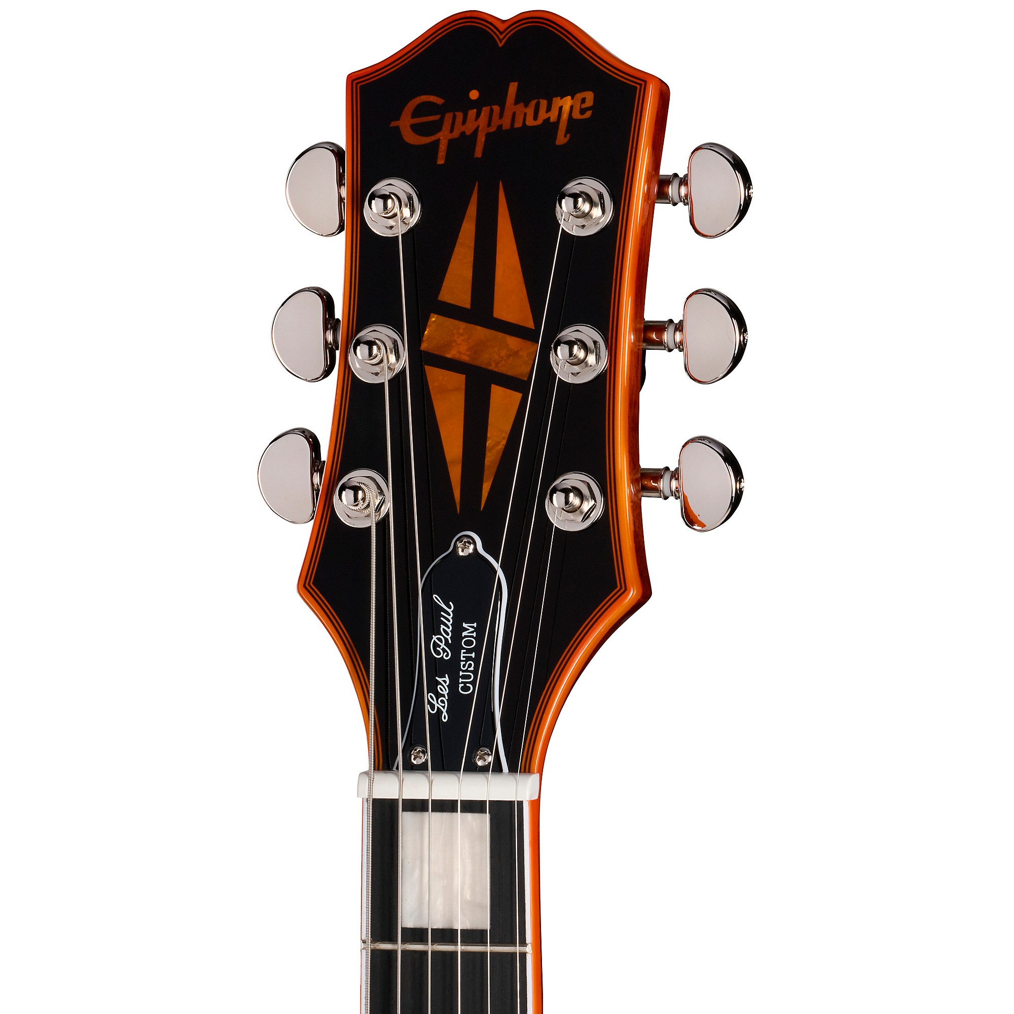 【激安通販 オンラインショップ】 Custom Paul Les Epiphone Widow Orange Guitar- Electric Limited ギター