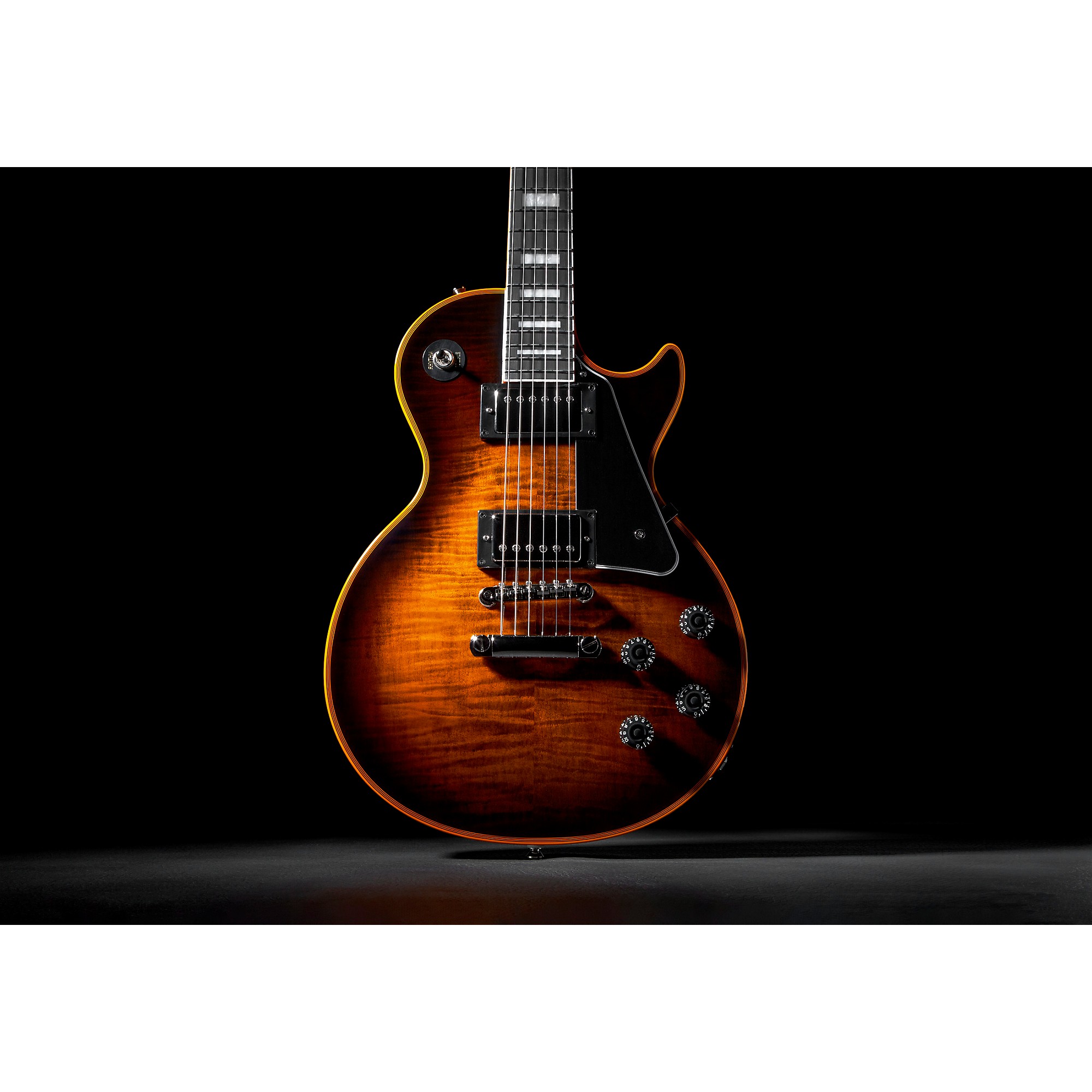 Epiphone Les Paul Custom Widow 美品 Epiphone Les Paul Custom Widow Limited Electric Guitar- Orange