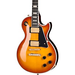 Epiphone Les Paul Custom Figured Guitar Center-Exclusive Electric Guitar Iced Tea Burst