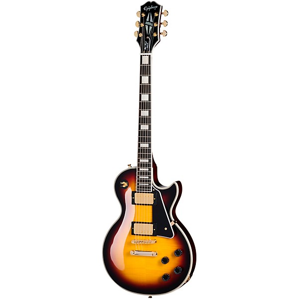 Epiphone Les Paul Custom Figured Guitar Center-Exclusive Electric Guitar Triburst