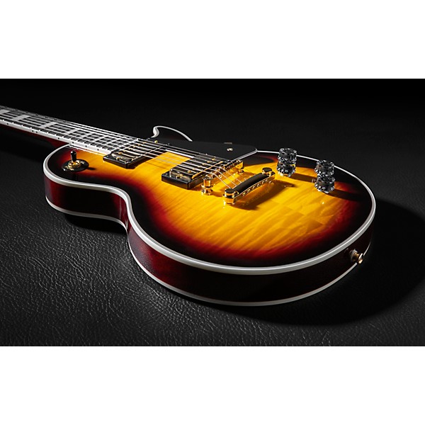 Epiphone Les Paul Custom Figured Guitar Center-Exclusive Electric Guitar Triburst