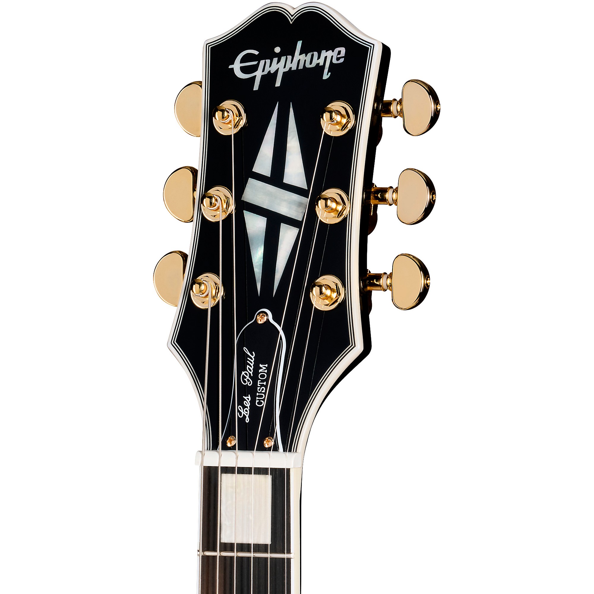 Epiphone Les Paul Custom Ebony Black Electric Guitar