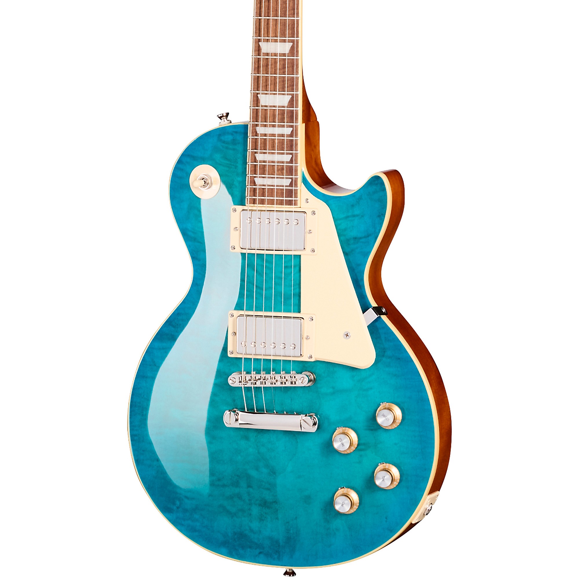 ☆美品☆Les Paul Traditional Pro Aqua Blue Epiphone 2014 Les Paul Traditional PRO Electric Guitar Satin