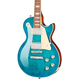 Epiphone Les Paul Standard '60s Quilt Guitar Center-Exclusive Electric Guitar Ocean Water Perimeter