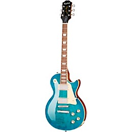 Epiphone Les Paul Standard '60s Quilt Guitar Center-Exclusive Electric Guitar Ocean Water Perimeter