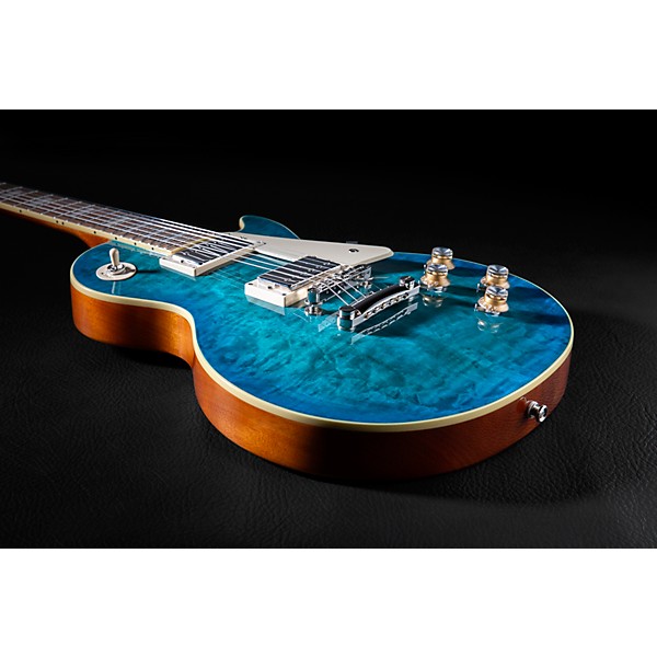 Epiphone Les Paul Standard '60s Quilt Guitar Center-Exclusive Electric Guitar Ocean Water Perimeter