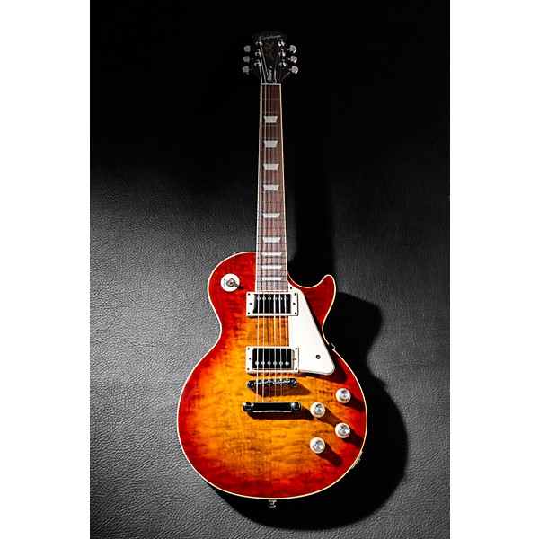Epiphone Les Paul Standard '60s Quilt Guitar Center-Exclusive Electric Guitar Washed Cherry Sunburst