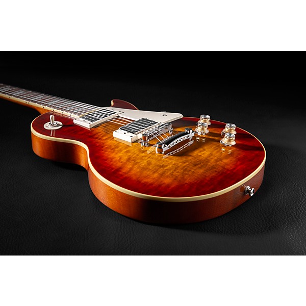 Epiphone Les Paul Standard '60s Quilt Guitar Center-Exclusive Electric Guitar Washed Cherry Sunburst